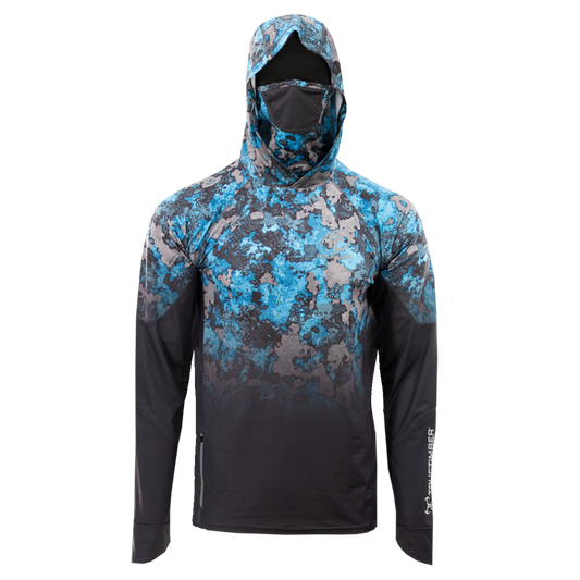 ProLine SightCast All-in-One Gradient Hoodie - Riptide/December Sky