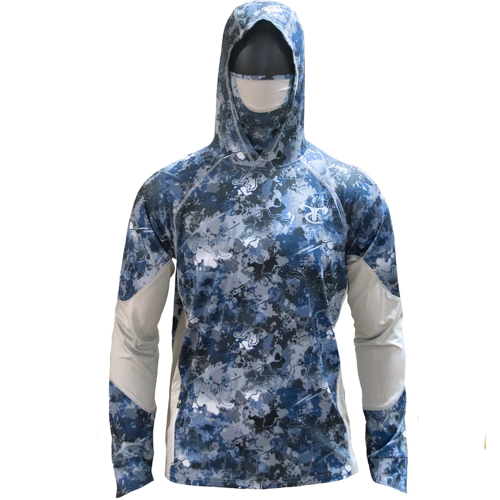 Linafin™ Chiller™ Pullover - Viper Aqua/Drizzle